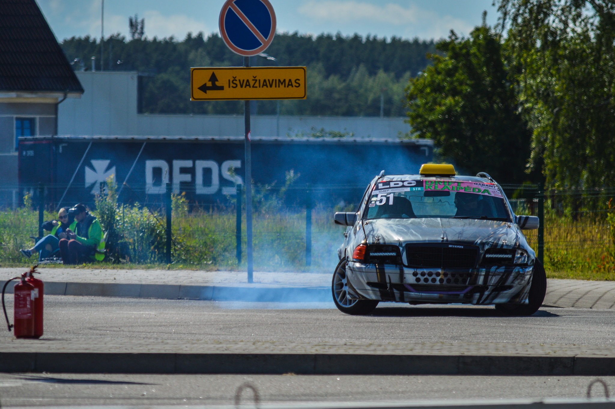 Few moments from Drift Championship in Klaipeda.