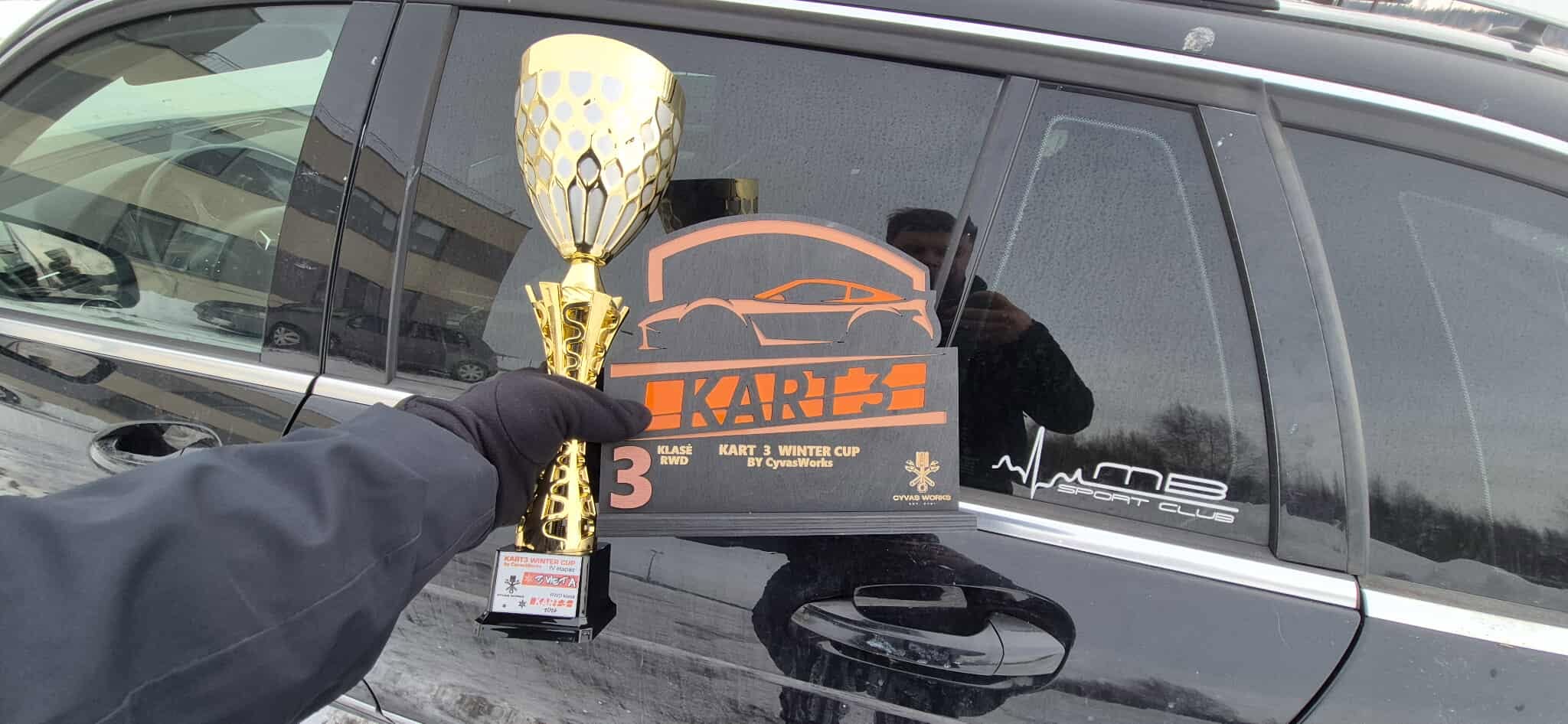 Congratulations to MB SPORT CLUB member Giedrius Lukševičius for securing 3rd place overall in the RWD class at the KART3 Winter Cup!